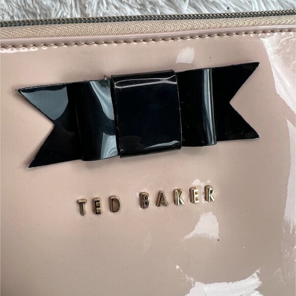 Ted Baker iPad Cover‎ Case Pink Black Bow Floral Lining Kindle - Picture 4 of 7